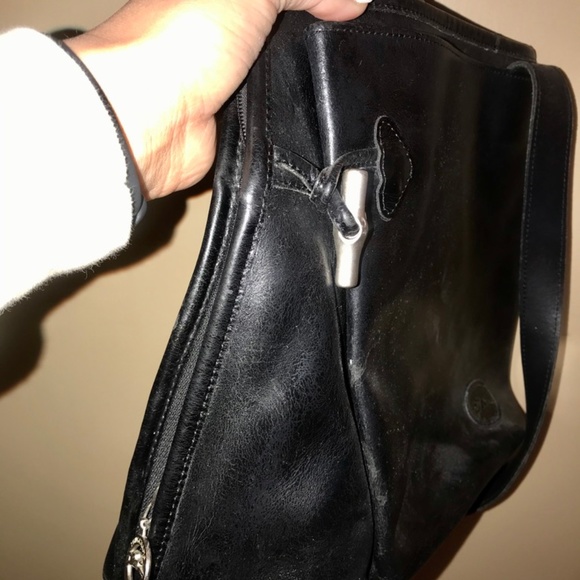 Longchamp Over the Shoulder Leather Purse - Picture 3 of 5